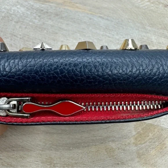 Christian Louboutin Studded Compact Wallet - Picture 7 of 12